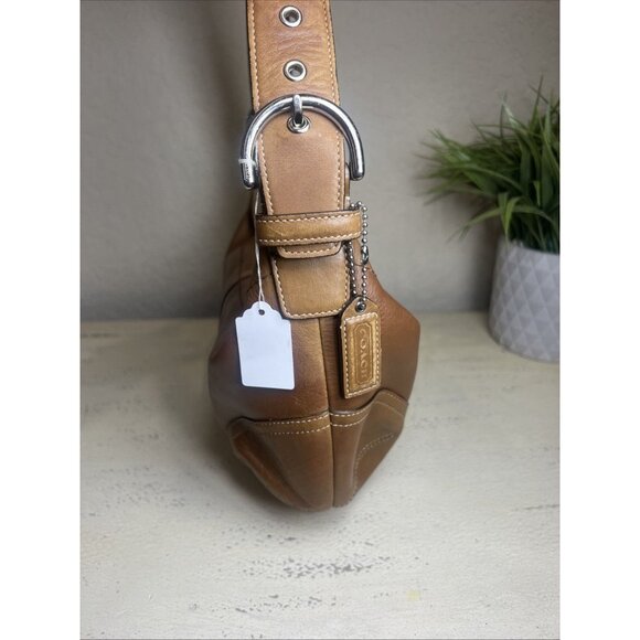 Vintage Coach (2004) SoHo Brown Hobo Shoulder Purse Y2K Retro Classic Handbag - Picture 3 of 16